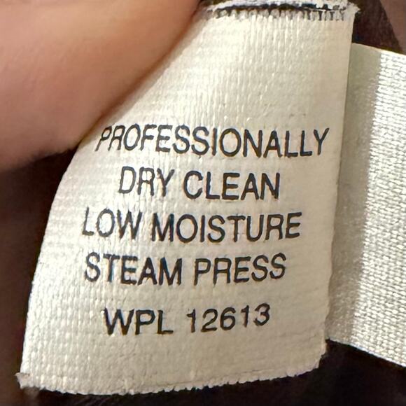 Vintage Women's Wool Camel Hair Trench Coat 6 Brown 80's Union USA Outerwear - Picture 11 of 12